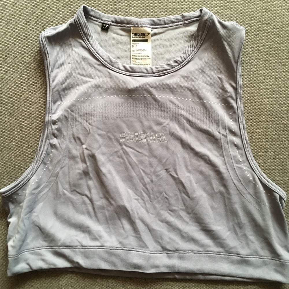 GYMSHARK LIGHTWEIGHT SEAMLESS CROP TOP - Picture 4 of 6